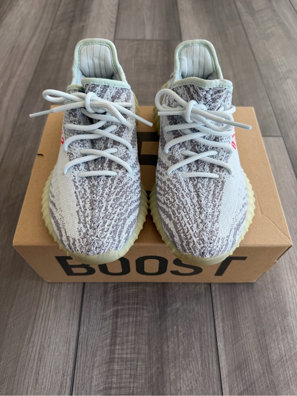Yeezy Boost 350 V2 Sneakers Blue Tint - Picture 3 of 8
